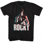 Rocky Tall 3D Muscle Flex Unisex T-s&auml;rk S