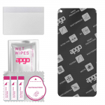 apgo MATTE Hybrid protective glass compatible with Realme C3, flexible nano glass, great replacement for tempered glass, scratch-resistant, full glue