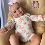 50/60 cm Maddie Reborn beebim&auml;ngunukk Elutruu riidest kehaga v&otilde;i silikoonist kehaga simulatsiooninukud Armsad lihavad taastatud beebinukud uneaegse m&auml;ngum&auml;nguasi 50cm cloth body