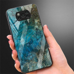 Luksuslik marmormustriga klaas&uuml;mbris Xiaomi Poco X3 NFC 11 Lite 11T F3 M3 jaoks Redmi Note 11 10 9 8 Pro 10S 9S 9A 9C telefonikaanele Xiaomi Poco F3