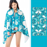 1 tk rannar&auml;tik &ndash; mikrokiust kiiresti kuivav reisir&auml;tik, ristk&uuml;likukujuline rannar&auml;tik, ujumine, bassein, jooga ja palju muud. L sinine