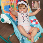 Populaarne armas 50 cm reborn nukk Maddie juba valmis maalitud nukk vasts&uuml;ndinud v&auml;ikelaps t&uuml;druku v&otilde;i poisi riidest keha silikoonist realistlikud beebinukud lastele cloth body