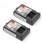 Flysky FS-GR3E AFHDS 2.4G 3CH &uuml;likerge disainiga vastuv&otilde;tja FS-GT2 FS-GT2B FS-GT3B FS-GT3C FS-IT4S RC autopaadi jaoks 2pcs