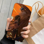 Kummitusnuga Telefoni&uuml;mbris Samsung Note 9 10 20 Plus Pro Ultra J6 J5 J7 J8 jaoks Pehme Must Telefoni Kate Galaxy Note20