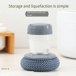 K&ouml;&ouml;gis mitmeotstarbeline press pluss n&otilde;udepesuvahendi hari pottide puhastamiseks majapidamises pliidipuhastushari