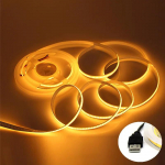 DC 5V USB COB-riba 320Leds/M valge/j&auml;&auml;sinine/roosa/kollane/roosa/punane painduv lint k&ouml;is &ouml;&ouml;lamp teleri taustavalgustuse LED-riba 2M kollane