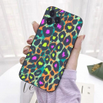 Leopardprinteriga telefon iPhone'ile 8 7 6 6S Plus X SE 2020 XR XS 14 11 12 13 Mini Pro Max mobiili&uuml;mbris For iPhone X zomp v&auml;rv