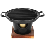 Mini BBQ alkoholipliit grillgrill Jaapani &uuml;hele inimesele m&otilde;eldud k&uuml;psetusahi Eemaldatav &otilde;ues BBQ plaat liha r&ouml;stimise t&ouml;&ouml;riistad