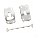 RV T Style Door Holder Entry Hardware Repair Parts,Easy to Install White Latch for