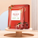 5 TK C-vitamiini puuviljamask n&auml;o kortsudevastane ja niisutav n&auml;omask valgendav n&auml;omask As the picture