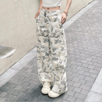Vintage Y2k Kottp&uuml;ksid Naistele &Uuml;lem&otilde;&otilde;dulised Kamuflaaž Streetwear Hip Hop L&otilde;dvad P&uuml;ksid Korea Mood Vabaaja Ameerika Retro XL