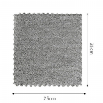 Charm Bamboo Charcoal Microfiber puhastusvahendid Rasva&auml;rastus kalts K&ouml;&ouml;gitarbed Imav Jaapani n&otilde;uder&auml;tik paksendatud 1Pc hall