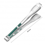 Libisemiskindlad roostevabast terasest toidutangid Lihaleivaklambrid Grill-grill Rootsi lauaklamber Toiduvalmistamise t&ouml;&ouml;riistad K&ouml;&ouml;gitarvikud 7 inch h&otilde;be