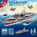 1000 tk linna SWAT politsei robotauto ehitusplokid helikopteri mudeli ehitusplokid laste m&auml;nguasjad Warship-563Pcs