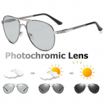 Fotokroomsed p&auml;ikeseprillid meeste metallist polariseeritud p&auml;ikeseprillid &otilde;ues s&otilde;itmiseks m&otilde;eldud prillid kaitseprillid UV400