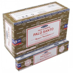 Satya Nag Champa Palo Santo viirukipulgad Agarbatti 180 grammi karp | 12 pakki 15 grammi karbis | Ekspordi kvaliteet pruun