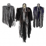 Rippuv kummitus Halloweeni kaunistus hirmutav realistlik poseeritav skeleti sisekujundus &Otilde;udne atmosf&auml;&auml;ri paigutus kummitusmaja jaoks D