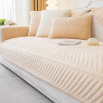 Prantsuse pl&uuml;&uuml;sist diivanikate elutuppa &uuml;hev&auml;rviline libisemiskindel diivanipadi matt kreemjas stiilis diivanikate paks diivanipadi avaleht 30x50cm pillowcase tumehall v&auml;rv