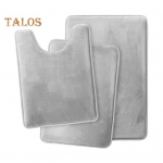 3-osaline vannimattide komplekt imavad kiiresti kuivavad vannitoavaibad U-kujulise kontuuriga tualettvaiba libisemiskindel vannivaibakomplekt vannitoa sisekujunduse mugavuseks must