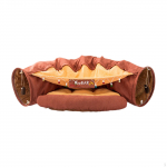 2 in 1 Cat Tunnel Bed Activity Center with Removable Washable Mat for Outdoor roheline