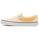 Vans Classic Slip-On ruuduline - L&otilde;uend Unisex tossud Kollane T&otilde;eline-Valge VN000XG8AZV 40