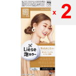 KAO Prettyia Liese Foam Color Marshmallow Brown 108mL (Kvaasi-ravim) Juuksev&auml;rv mustadele juustele Mustade juuste v&auml;rvimine Palun lugege kaasasolevaid juhiseid