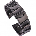 Roostevabast terasest kellarihm Naiste meeste metallist kellarihmaga k&auml;ev&otilde;ru 18 mm 20 mm 22 mm 24 mm tarvikud h&otilde;bedane roosa kuld must 22mm