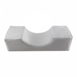 1 tk U-kujuline kunstripsmete siirdamise padi, professionaalne kaelatugi, n&auml;omeigivahendid, ilupeatugi, pehme padi must