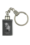Chesapeake Bay Retriever, Chessie - Crystal key ring with dog photo, illuminated key ring, unique gift by Art-Dog brand