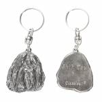 Shih Tzu, Chrysanthemum Dog I - Silver-plated dog pendant, handbag decoration, backpack pendant by Art-Dog brand