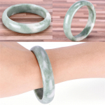 Elegantne Ehtne Looduslik Roheline Jade Gemstone K&auml;ev&otilde;ru K&auml;sitsi Valmistatud Ehted