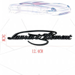3D metallist Laurin & Klement logoga auto tagumise pagasiruumi kleebisega embleemim&auml;rk MK2 Kamiq Fabia Rapid Yarise Kodiaq Octavia Superb Scala jaoks