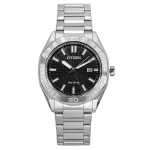 Citizen Eco-Drive roostevabast terasest must numbrilauaga meeste k&auml;ekell BM7630-80E 100M