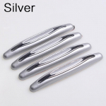 4 tk autoukse kaitseribad auto ukse serva kokkup&otilde;rkevastane kleepriba auto uksekaitse kaitse ZPG valge