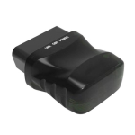 Bluetooth-&uuml;hilduv juhtmevaba OBD2 skanner-lugeja, ei vaja patareid, automaatne &uuml;hendus, kustutab veakoodid, reaalajas black