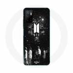Coque Maniacase pour Xiaomi Poco M3 Pro 5G bts signature nuit etoil&eacute;