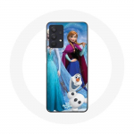 Coque Maniacase pour Samsung Galaxy A32 4G La Reine Des Neiges Elsa Anna Olaf