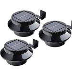 POOD-LUGU -GUTLIGHTS : Pack de 3 Lampes Solaires vala Goutti&egrave;re: &Eacute;clairez Votre Jardin v&otilde;i Terrasse Facilement!