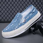 Meeste kingad Tossud Meeste Meeste vabaajajalatsid Espadrillid Tenis Luksuslikud l&otilde;uendist paadis&otilde;idujalatsid V&otilde;idus&otilde;idujalatsid Moodsad jalan&otilde;ud Mokassiinid Meeste kingad 39 sinine