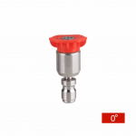 Autopesumasina survepesuri otsikud 360&deg; p&ouml;&ouml;ratavad 1/4 kiir&uuml;henduse jaoks 4000PSI mitu kraadi 0&deg; 15&deg; 25&deg; 40&deg; pihustusd&uuml;&uuml;sid 0&deg; punane