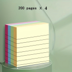 4 t&uuml;kki kokku 800 lehek&uuml;lge kleepuvate m&auml;rkmete komplekt, 1 tk 200 lehte, kaasaskantavad vooderdatud isekleepuvad memoplaadid m&auml;rkmete tegemiseks, kontoris, kodus