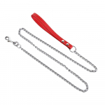 Pika ja tugeva kontrolliga &otilde;ues jalutamine v&auml;ikesele keskmisele suurele koerale koera kaelakee koera plii koera kett Lemmikloomatarbed Lemmiklooma veok&ouml;is must