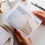 A6 40 lehek&uuml;ljeline fotokogu raamat kleebistele pangat&auml;htede reisipostkaardi polaroidalbum Kpop Phptocard k&ouml;itjad kirjatarvete hoidmine valge