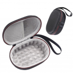 Kaasaskantav hoiukott JBL Clip 5 jaoks kaasaskantava BT k&otilde;lariga EVA k&otilde;va kandekott Kriimustuskindel p&otilde;rutuskindel reisikaitse&uuml;mbris must