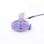 Pikk Kaabel Linnu Rakmed Rihm Hammustuskindel Treeningn&ouml;&ouml;r Linnu Lendamisrakmed Rihm &Uuml;likond Dekoratiivne v&auml;ike Papagoi Vest N&ouml;&ouml;r lilla