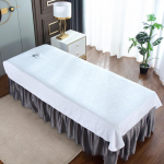 100X200cm voodilina kate Spa Massage Beauty voodikate Kortsudevastane Rose Printed Professional Hingamisavaga Kiire kuivamine valge