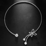 &Otilde;rnad reguleeritavad avatud liblikkraega Toque ehted Naiste &uuml;mmarguse kaelakee aksessuaarid 1 pc h&otilde;be