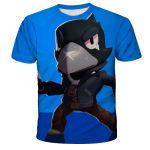 Pol&uuml;ester Kiirelt kuivav BRAWL STARS Meeste Topid Suvised Laste Vabaaja Mugavad Kiirelt kuivavad Hingavad Laste T-s&auml;rgid Riided XXS-6XL 12 XXS