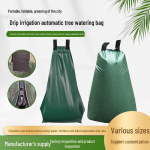 Reguleeritav tilkkastmiskott puude automaatseks kastmiseks Thick PE 20 Gallons roheline