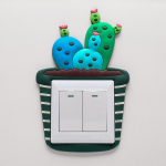 Multifilmi seinal&uuml;liti kleebised Cactus luminofoorkleebised beebitoa l&uuml;liti jaoks v&auml;ljalaskeava seinakaunistus ARI 01